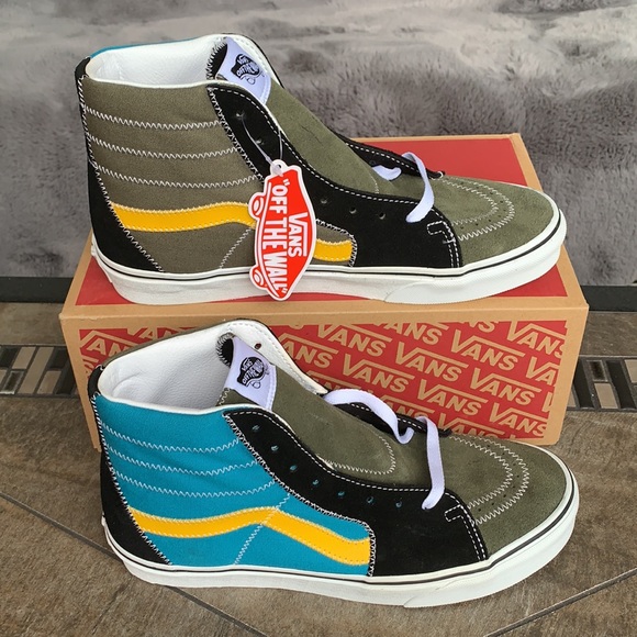 VANS SK8-HI ZIG ZAG MULTI/TRUE WHITE WMNS - Picture 2 of 14